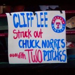 The Best Sports Sign Ever?  The Best Sports Sign Ever.