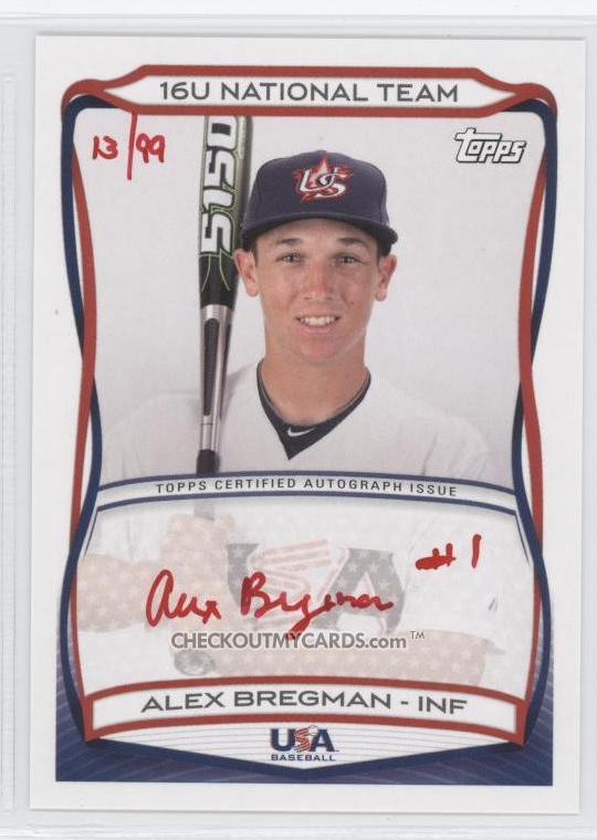 2012 MLB Draft Preview: Alex Bregman, The Golden Sombrero Baseball Blog