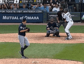 GIF of the Moment: A.J. Pierzynski Finally Catches a Perfecto  [#HumberGames], The Golden Sombrero Baseball Blog